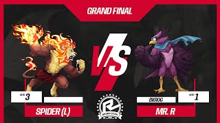 Regen 2024 - Grand Final: BKROG|Mr. R (Wrastor) vs Spider (Zetterburn)