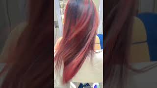 Red Highlights #shortyoutube #trending #newvideo #shorts #status #hairbysanask