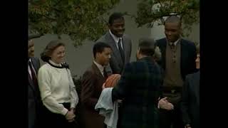 1984 Georgetown Men's Basketball Team @ The White House