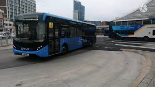 Buses at Portsmouth Hard Interchange