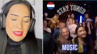 Reaction Stay Tuned - Music | Netherlands | Official Music Video | Junior Eurovision 2024