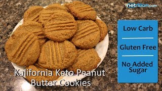 Netrition.com - Kalifornia Keto Peanut Butter Cookies