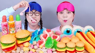 Cuộc đua tráng miệng kẹo Mukbang DONA