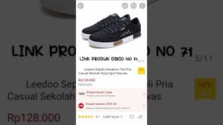 Rekomendasi Sepatu Sneakers cowok | Link produk dikomentar ❗❗❗