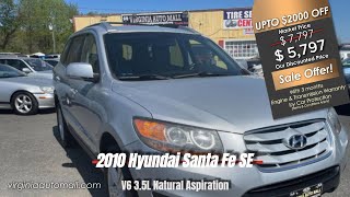 For Sale:🌟 2010 Hyundai Santa Fe🤗 – Reliable Performance and Comfort for Your Next Journey! 🌄