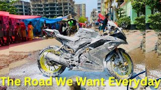 ঈদের পর রাস্তা ফাঁকা ॥ The Road We Want Everyday Motovlog॥ Olid Kawser Vlog #48