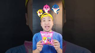 Snack Baby Shark 🦈 #asmr #mukbang #makansesuaiemoji #babyshark #pinkfong #mommyshark #daddyshark