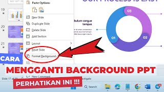 Cara Mudah Mengganti Background Pada PPT Power Point yang Aestetic di Setiap Slide