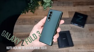 Samsung Galaxy Z Fold 3: Phantom Green - Kutu açılımı ve ilk incelemesi, SPen, Gaming, Camera