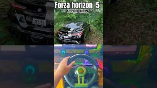 Forza horizon 5 steering wheel #steeringwheelgameplay #fh5 #shorts #popularshorts #expensivecars