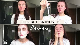 hey bud SKINCARE REVIEW! | CLEAR SKIN | SKINCARE ROUTINE