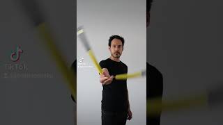 Nunchaku Technique "Single Handed Blackstar" #nunchaku #nunchakufreestyle #brucelee #nunchucks