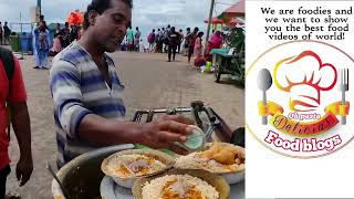 Kolkata sea beach ⛱️ Kolkata famous jhalmuri stall c beach