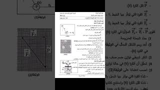 موضوع امتحان شهادة التعليم المتوسط 2024 مادة الفيزياء