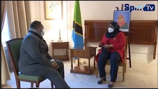 RAIS SAMIA ALIVYOKUTANA NA TUNDU LISU KUFANYA MAZUNGUMZO NCHINI UBELGIJI