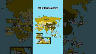 GDP of Asian countries