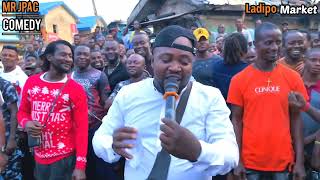 mc Jpac okwuanyionu storms ladipo market with jokes. watch, laugh and share 😂💞👂🤣