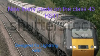 My new custom Livery on the class 43 HST