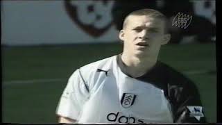 EPL 2004 Portsmouth 1 vs Fulham 1 at Fratton Park