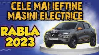 TOP Cele Mai IEFTINE MASINI ELECTRICE prin Rabla Plus 2023