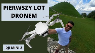 Kopiec Krakusa - Pierwszy lot dronem DJI Mini 2