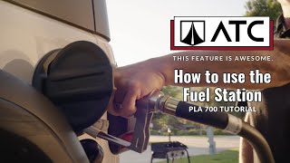 ATC Plā 700 Tutorial - How to use the Fuel Station