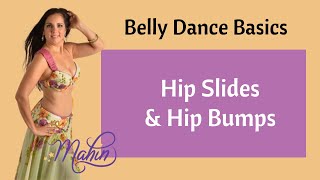 ⭐How to Belly Dance : Basics for Beginners:  Hip Slides & Hip Bumps ⭐