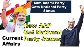 Current Affairs | Aam Aadmi Party gets National Status | SSC Banking UPSC | Sumit Chaudhary| Current