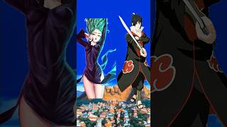 who is strongest & tatsumaki vs sasuke #anime #shortsfeed #shorts #naruto