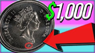 "RARE 2000 NICKELS WORTH BIG MONEY" - Valuable Canadian Coins in Your Pocket Change!!