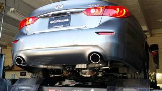 Infinity q50s muffler delete