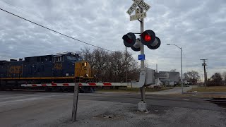 CSX Manifest Train In Lima Ohio View 2