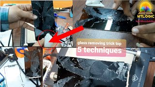 Xiaomi poco f1 Front Glass Digitizer & repair by Lcd separator machine how to remove🤳🔄🔥 glass 💯✅