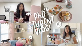 day(s) in my life ep. 13: grad school, cleaning, new tech, and productive vlog