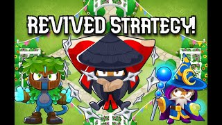 REVIVED STRATEGY! Quad CHIMPS Black Border Guide l Update 43.2 (Bloons TD6)