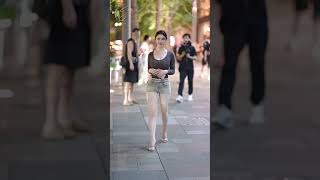 beautiful girl chinese street fashion  #shorts #trending #trendingshorts #shortvideo #beautiful