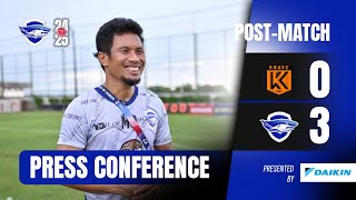 Post Match Interview │ ม.เกษมบัณฑิต 0-3 ชลบุรี เอฟซี