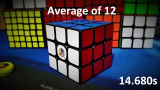 3x3x3 - Average of 12: 14.680s