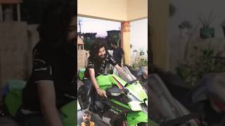 New zx-10r Babu bhaiya purchase 🥰🥰 #zx10r #ninja #zx10rbikers #smartphone #uk07riderbike #zx10 #zx10