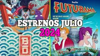 JUEGOS y SERIES que se Estrenan en JULIO 2024 🎮🎞️⌨️