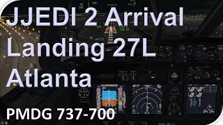 PMDG 737-700: Jedi 2 Arrival to Atlanta