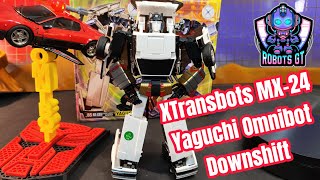 Recensione X-Transbots MX-24 Yaguchi Omnibot Downshift