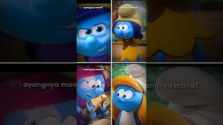 Adu Ayang Smurf Nih Bos😎