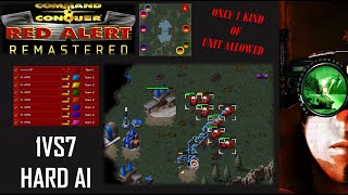 /Command & Conquer Red Alert Remastered/ (Skirmish) 1VS7 HARD AI  I NRONEWARZONE I -Challenge-