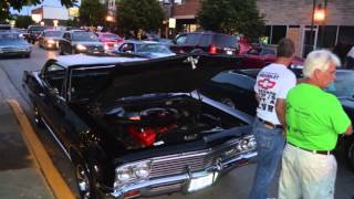 Cruise Night in Lansing, IL on August 10, 2013