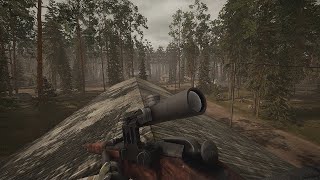 Hidden spot on rooftop with Mosin Nagant - Road to Vostok