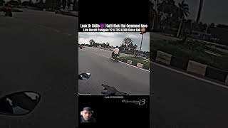 Luck Or Skills Live Ducati Panigale V4 & TVS XL100 Epic Close Call