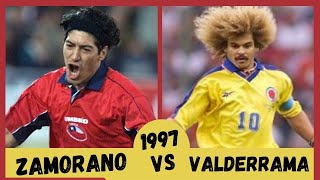 Zamorano Vs Valderrama 1997 - Chile x Colombia