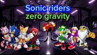 краткий сюжет Sonic riders zero gravity