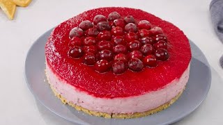 Cherry cheesecake: the fresh and delicious dessert to prepare if you want to win over your guests!